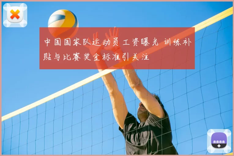 中国国家队运动员工资曝光 训练补贴与比赛奖金标准引关注